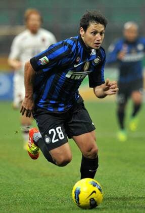 Mauro ZARATE (Inter) Milano 19 11 2011 Stadio Giuseppe Meazza Serie A 2011 2012 Football Calcio Inter Vs Cagliari allexsabba