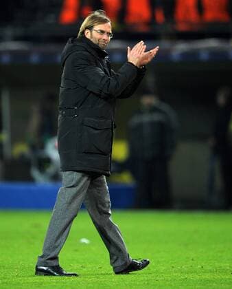 FUSSBALL CHAMPIONS LEAGUE SAISON 2011 2012 Borussia Dortmund - Olympique Marseille 06.12.2011 Trainer Jürgen Klopp (Borussia Dortmund)