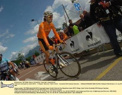 Criterium du Dauphine Libere 2012 - 1. Etappe: Seyssins - Saint Vallier - Euskaltel 2012, Samuel Sanchez , -