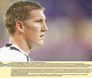 Bastian SCHWEINSTEIGER, Nr.7 DFB Portrait, Porträt Aktion, Einzelbild Mimik, DEUTSCHLAND - PORTUGAL ( 1: 0) Gruppenspiel, Gruppe B , Deutsche Fussball Nationalmannschaft, DFB EM Euro 2012 am 09.06.2012 in Lviv, Lemberg, U K R A I N E Europameisterschaft 2012 in P o l e n, U k r a i n e
