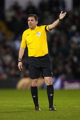Football - 2012 2013 Premier League - West Bromwich Albion vs. West Ham United Referee Phil Dowd at The Hawthorns