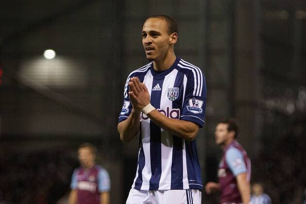 Football - 2012 2013 Premier League - West Bromwich Albion vs. West Ham United West Brom s Peter Odemwingie reacts following a missed chance on goal at The Hawthorns