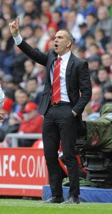 Sunderland manager Paolo Di Canio - Barclays Premier League - Sunderland AFC vs FC Southampton - Stadium of Light - Sunderland - 12 05 2013 - Pic Richard Lee Sportimage EDITORIAL USE ONLY. No use with unauthorised audio, video, data, fixture lists, club league logos or live services. Online in-match use limited to 120 images, no video emulation. No use in betting, games or single club league player publications.