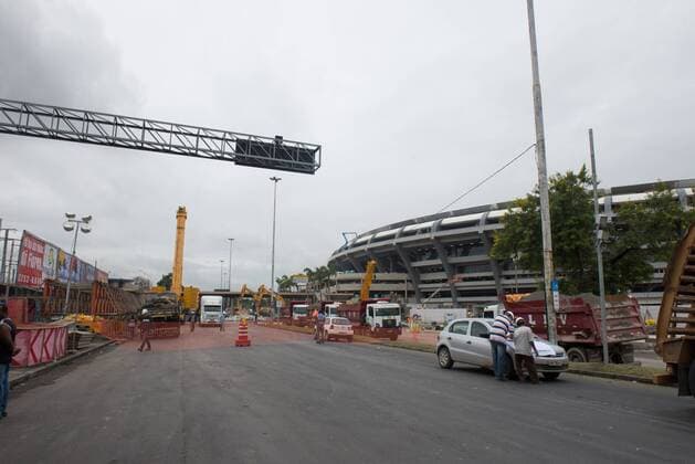 Baustelle Maracana Stadion (Estadio Jornalista Mario Filho). Rio de Janeiro RJ, Brasil 15 05 2013. x(11)xCelsoxPupox xFotoarenax (16553)