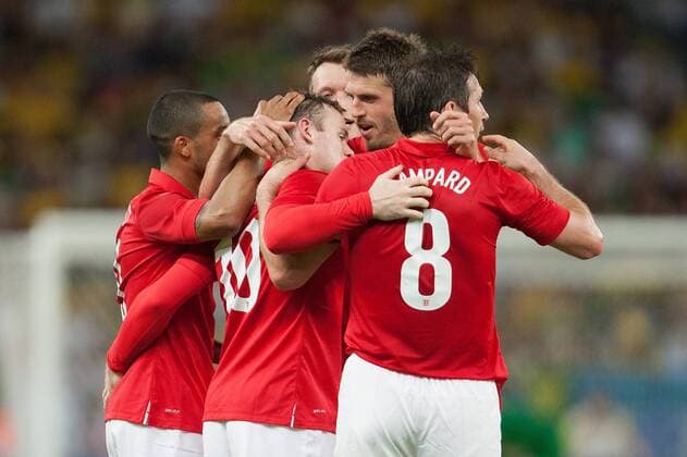Football - International Friendly - Brazil vs. England Wayne Rooney of England celebrates scoring at the Maracana Stadium, Rio de Janeiro
