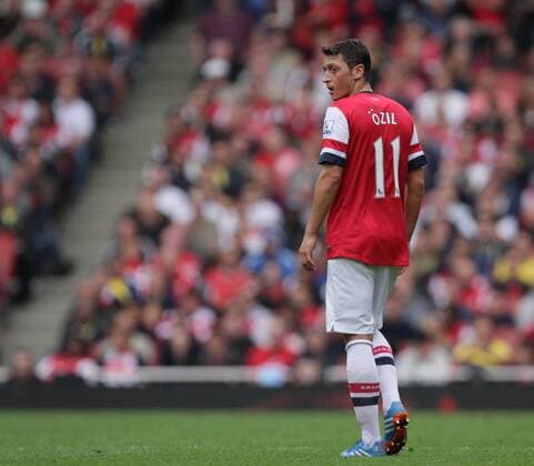 Arsenal v Stoke City . . London, UK . . 22.09.2013 Mesut Ozil (A)