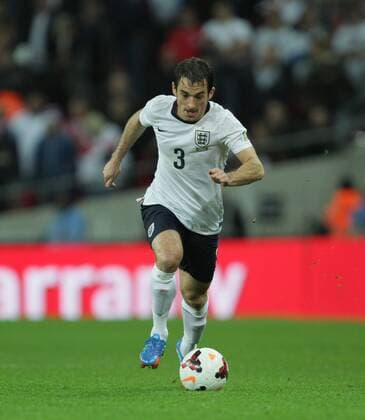England v Montenegro - World Cup Qualifier . . Wembley, London, UK . . 11.10.2013 Leighton Baines, England.