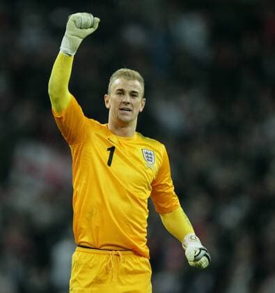 England v Poland - World Cup Qualifier . . Wembley, London, UK . . 15.10.2013 Joe Hart, England.