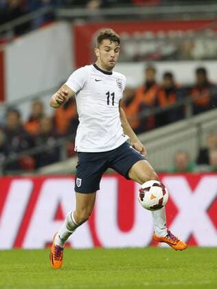 England s Jay Rodriguez in action - England v Chile - International Friendly - Wembley Stadium - London - England -15 11 2013 - Pic David Klein Sportimage EDITORIAL USE ONLY. No use with unauthorised audio, video, data, fixture lists, club league logos or live services. Online in-match use limited to 120 images, no video emulation. No use in betting, games or single club league player publications.