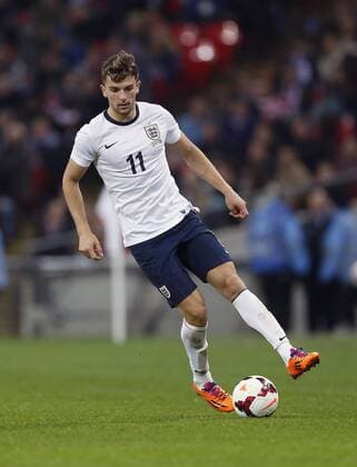 England s Jay Rodriguez in action - England v Chile - International Friendly - Wembley Stadium - London - England -15 11 2013 - Pic David Klein Sportimage EDITORIAL USE ONLY. No use with unauthorised audio, video, data, fixture lists, club league logos or live services. Online in-match use limited to 120 images, no video emulation. No use in betting, games or single club league player publications.