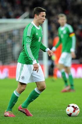 Fußball Länderspiel England - Deutschland am 19.11.2013 im Wembley-Stadion in London Julian Draxler ( Deutschland )