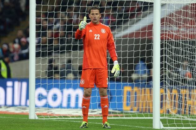 London , Fußball Länderspiel England vs. Deutschland Roman Weidenfeller ( GER )