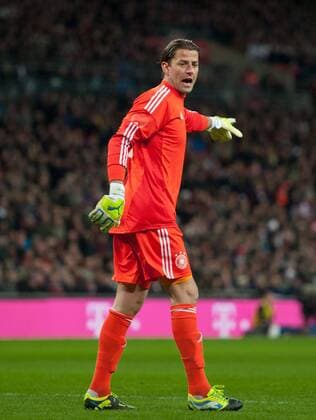 Torwart Roman WEIDENFELLER (GER) Fussball Länderspiel: England - Deutschland im Wembley Stadion in London, Grossbritanien am 19.11.2013,