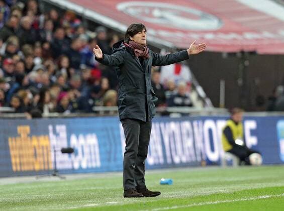 19.11.2013, xovx, Fussball Freundschaftsspiel England - Deutschland, Bundestrainer Joachim Löw (Deutschland), Freisteller.