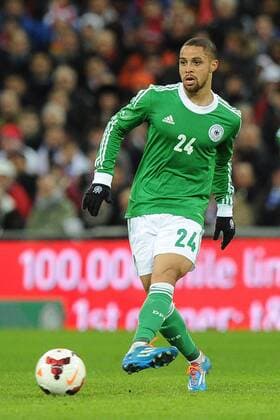 Fußball Länderspiel England - Deutschland am 19.11.2013 im Wembley-Stadion in London Sidney Sam ( Deutschland )