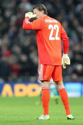 Torwart Roman WEIDENFELLER (GER) Fussball-Länderspiel England (ENG) - Deutschland (GER) 0:1, am 19.11.2013 in London England.