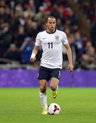19.11.2013, xovx, Fussball Freundschaftsspiel England - Deutschland, Andros Townsend (England), Freisteller.