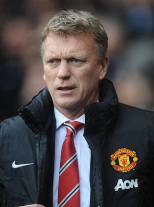 Football - 2013 2014 Premier League - Tottenham Hotspur vs. Manchester United (ManU) David Moyes - Manchester United Manager at White Hart Lane.