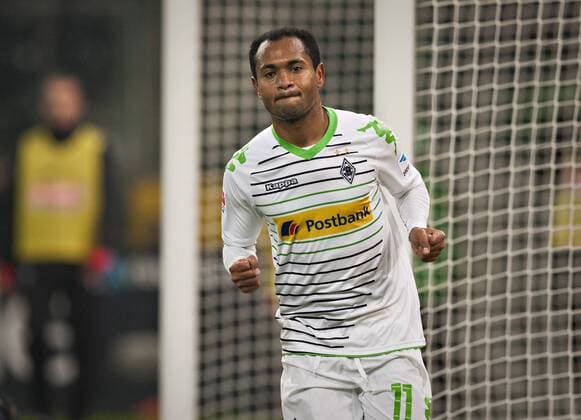 Mönchengladbach, 01.12.2013, Borussia Park Torjubel: Raffael (BMG) VfL Borussia Mönchengladbach - SC Freiburg