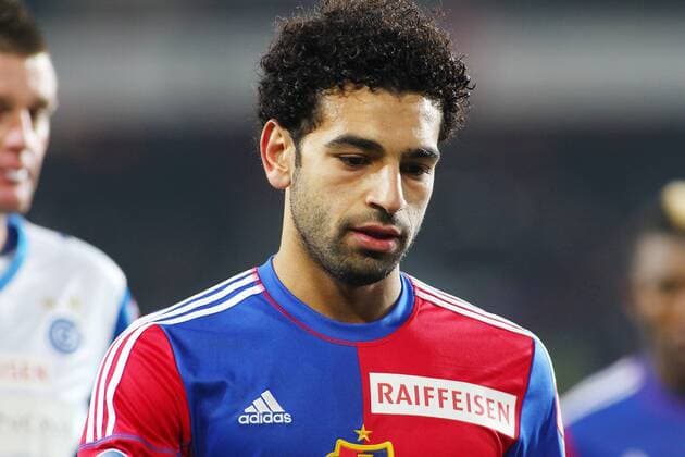07.12.2013 St Jakob Park Basel ,SCHWEIZ, Saison 2013 2014 Herren Fussball Super League FC Basel - Grasshopper Club Zürich Mohamed Salah (FC Basel) ; Einzelbild