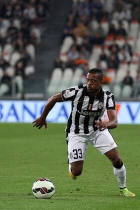 Sept. 24, 2014 - Turin, Italy - Juventus defender Patrice Evra (33) - Serie A n.4 JUVENTUS - CESENA - Sport, Football, Soccer, Calcio - 24 09 14 Juventus Stadium, Turin, Italy. Copyright 2014 © Matteo Bottanelli NurPhotoduring the Italian Serie A football match Juventus Vs Cesena on September 24, 2014 at Juventus Stadium in Turin. Soccer, Serie A: Juventus v Cesena - ZUMAn230