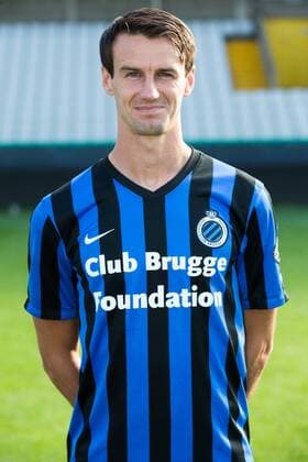 - BRUGGE, BELGIUM: Club s Davy De Fauw pictured during the photo shoot for the 2014-2015 season of Belgian first division soccer team Club Brugge KV, Thursday 25 September 2014 in Brugge. KURTxDESPLENTER 04343515