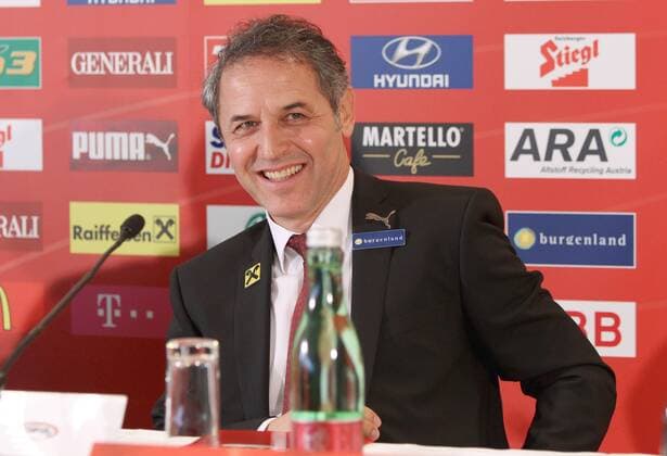 SOCCER - UEFA EM 2016 quali, AUT vs MDA, preview VIENNA,AUSTRIA,30.SEP.14 - SOCCER - UEFA European championship 2016, qualification, ÖFB international match, Austria vs Moldova, preview, press conference, squad nomination. Image shows head coach Marcel Koller (AUT).