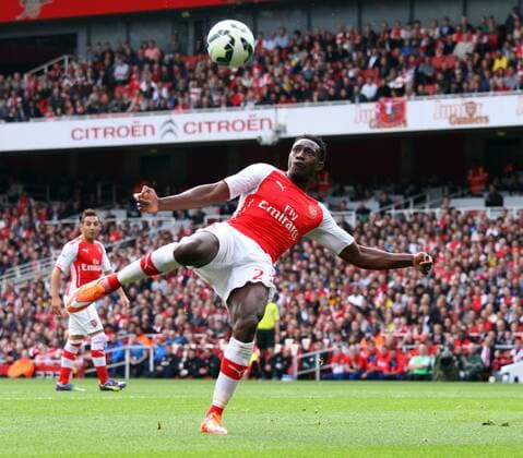 Arsenal v Hull City . . London, UK . . 18.10.2014 Danny Welbeck (A)