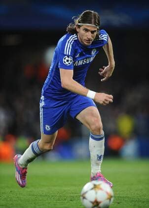 Football - 2014 2015 Champions League - Group G: Chelsea vs. Maribor Chelsea s Filipe Luis at Stamford Bridge. COLORSPORT ANDREW COWIE
