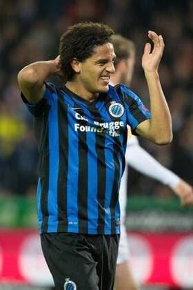 - BRUGGE, BELGIUM: Club s Felipe Gedoz De Conceicao reacts during a game between Belgian soccer team Club Brugge and Danish team FC Kobenhavn, Thursday 23 October 2014, in Brugge stadium. It is the third day of the group stage of the UEFA Europa League competition, in group B. KURTxDESPLENTER premiumd 20146075