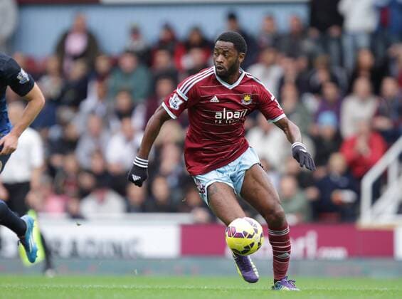 West Ham United v Manchester City . . London, UK . . 25.10.2014 Alex Song (WHU)