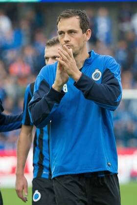 - BRUGGE, BELGIUM: Club s Tom De Sutter pictured after the Jupiler Pro League match between Club Brugge KV and KAA Gent, in Brugge, Sunday 26 October 2014, on day 12 of the Belgian soccer championship. KURTxDESPLENTER 04490417