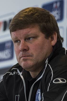 - GENT, BELGIUM: Gent s head coach Hein Vanhaezebrouck pictured during a press conference PK Pressekonferenz of AA Gent , Monday 02 February 2015 in Gent. JASPERxJACOBS x04560348x