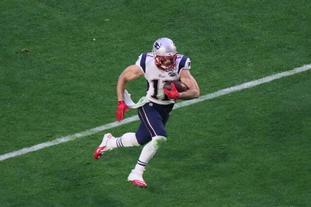 WR Julian Edelman (Patriots) - Super Bowl XLIX, Seattle Seahawks vs. New England Patriots, University of Phoenix Stadium, Phoenix