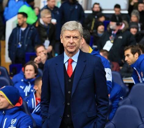 Arsenal s Arsene Wenger looks on Barclays Premier League- Tottenham Hotspurs vs Arsenal - White Hart Lane - England - 7th February 2015 - Picture David Klein Sportimage EDITORIAL USE ONLY. No use with unauthorised audio, video, data, fixture lists, club league logos or live services. Online in-match use limited to 120 images, no video emulation. No use in betting, games or single club league player publications.