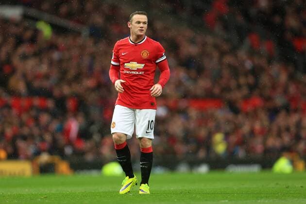 Wayne Rooney of Manchester United ManU - Manchester United vs. Manchester City - Barclay s Premier League - Old Trafford - Manchester - 12 04 2015 Pic Philip Oldham Sportimage EDITORIAL USE ONLY. No use with unauthorised audio, video, data, fixture lists, club league logos or live services. Online in-match use limited to 120 images, no video emulation. No use in betting, games or single club league player publications.