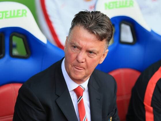 Manchester United ManU s Louis Van Gaal looks on Barclays Premier League - Crystal Palace vs Manchester United- Selhurst Park - England - 9th May 2015 - Picture David Klein Sportimage EDITORIAL USE ONLY. No use with unauthorised audio, video, data, fixture lists, club league logos or live services. Online in-match use limited to 120 images, no video emulation. No use in betting, games or single club league player publications.