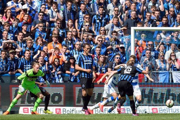 Vormer Rudy Ruud midfielder of Club Brugge FOOTBALL : Club Bruges vs KAA Gent - Jupiler Pro League - Play Off 1 - 17 05 2015 PhotoNews Panoramic