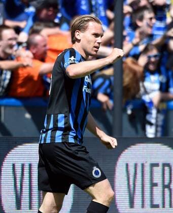 Vormer Rudy Ruud midfielder of Club Brugge FOOTBALL : Club Bruges vs KAA Gent - Jupiler Pro League - Play Off 1 - 17 05 2015 PhotoNews Panoramic