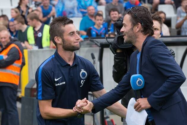 - BRUGGE, BELGIUM: Club s Tuur Dierckx pictured during the fan day of Belgian first league soccer team Club Brugge KV, Sunday 05 July 2015 in Brugge. KURTxDESPLENTER x04658260x