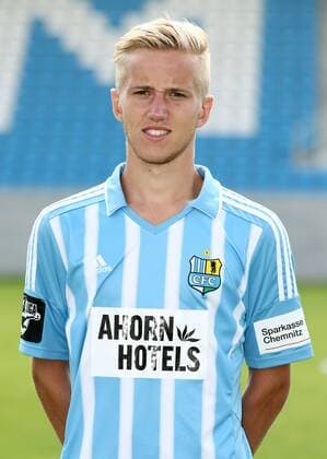 Chemnitz, 08.07.2015, Stadion an der Gellertstrasse, Fußball, 3.Liga , Chemnitzer FC, Mannschaftspräsentation für die Saison 2015 2016. , Mannschaftsfoto, Teamfoto. , Im Bild: Alexander Datsch. ,