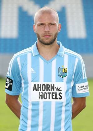 Chemnitz, 08.07.2015, Stadion an der Gellertstrasse, Fußball, 3.Liga , Chemnitzer FC, Mannschaftspräsentation für die Saison 2015 2016. , Mannschaftsfoto, Teamfoto. , Im Bild: Marco Rapp. ,