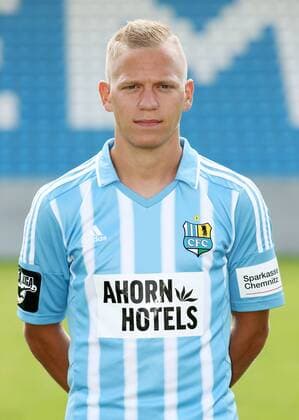 Chemnitz, 08.07.2015, Stadion an der Gellertstrasse, Fußball, 3.Liga , Chemnitzer FC, Mannschaftspräsentation für die Saison 2015 2016. , Mannschaftsfoto, Teamfoto. , Im Bild: Alexander Nandzik. ,
