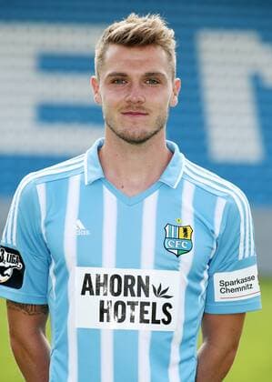 Chemnitz, 08.07.2015, Stadion an der Gellertstrasse, Fußball, 3.Liga , Chemnitzer FC, Mannschaftspräsentation für die Saison 2015 2016. , Mannschaftsfoto, Teamfoto. , Im Bild: Nils Röseler Roesler. ,