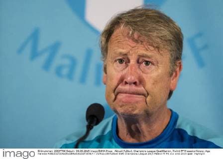 Aktuell Fußball, Champions League Qualifikation, Malmö FF Pressekonferenz: Age Hareide - ZUMAb138