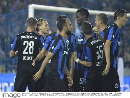 Vormer Rudy Ruud midfielder of Club Brugge FOOTBALL : Bruges vs Courtrai- Jupiler League - 14 08 2015 PhotoNews Panoramic