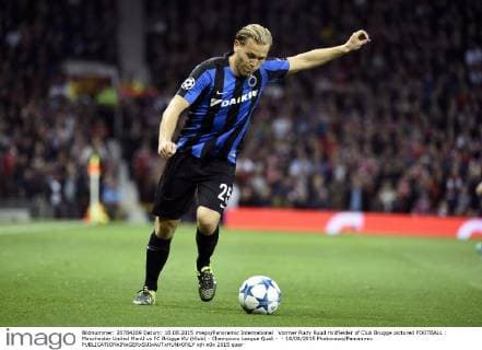 Vormer Rudy Ruud midfielder of Club Brugge pictured FOOTBALL : Manchester United ManU vs FC Brügge KV (Klub) - Champions League Quali - - 18 08 2015 Photonews Panoramic