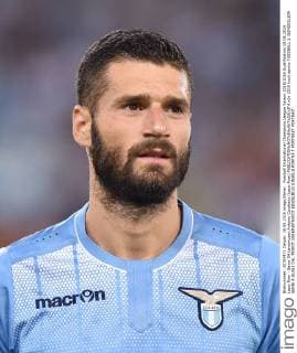 Fussball International Champions League Saison 2015 2016 Qualifikation 18.08.2015 Lazio Rom - Bayer 04 Leverkusen Antonio Candreva (Lazio Rom)
