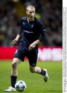 Aug. 19, 2015 - Glasgow, Skottland - 150819 Malmö FFs Jo Inge Berget under fotbollsmatchen mellan Celtic och Malmö FF i kvalet till Champions League den 19 augusti 2015 i Glasgow..Foto: News - Aug. 19, 2015 - ZUMAb138
