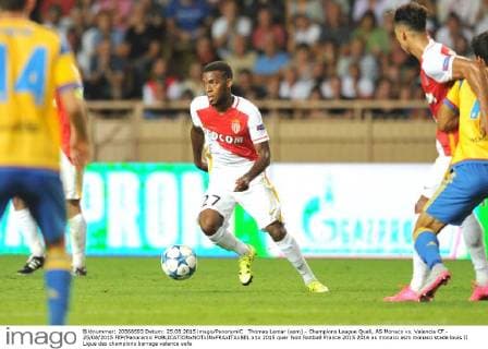 Thomas Lemar (asm) - Champions League Quali, AS Monaco vs. Valencia CF - 25 08 2015 FEP Panoramic